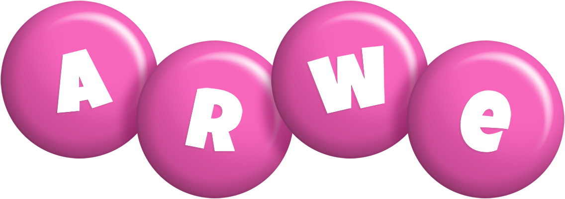 Arwe candy-pink logo