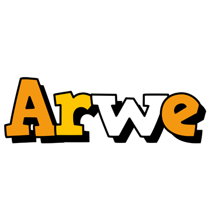 Arwe cartoon logo