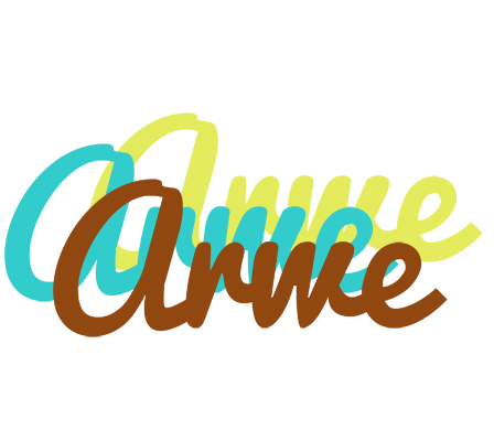 Arwe cupcake logo