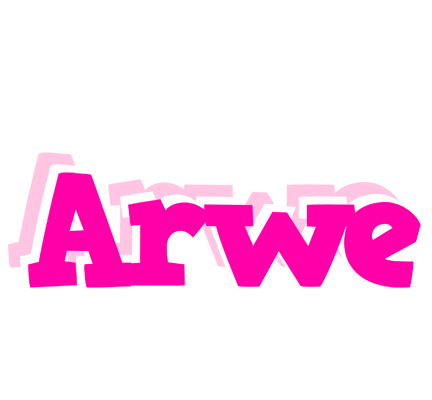 Arwe dancing logo