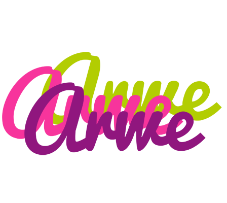 Arwe flowers logo