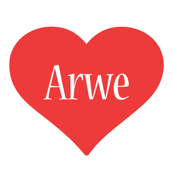 Arwe love logo