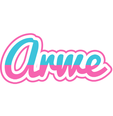 Arwe woman logo
