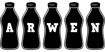 Arwen bottle logo