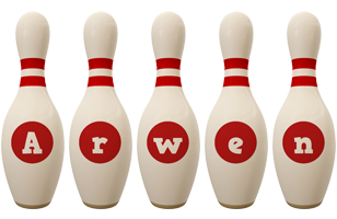 Arwen bowling-pin logo