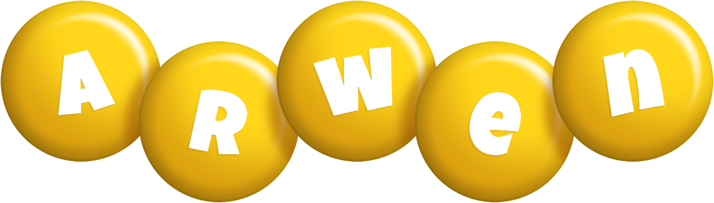 Arwen candy-yellow logo
