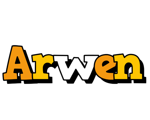 Arwen cartoon logo