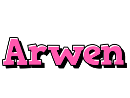 Arwen girlish logo