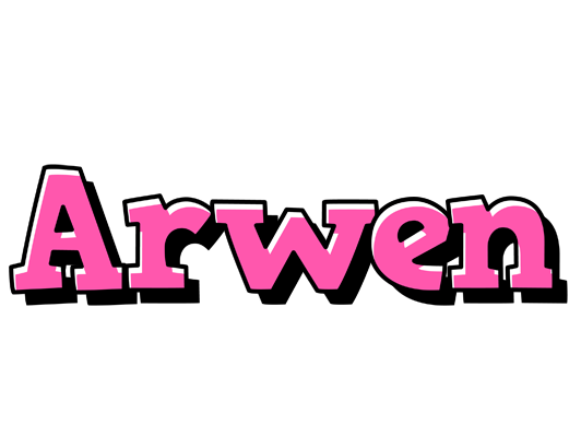 Arwen girlish logo