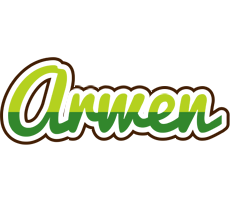 Arwen golfing logo