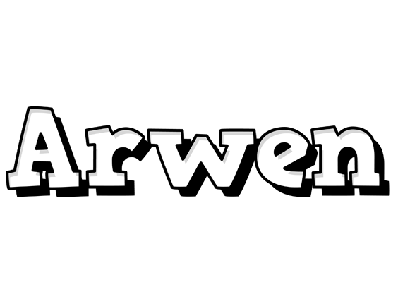 Arwen snowing logo