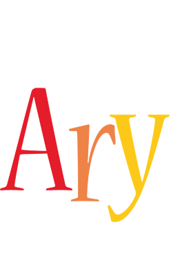 Ary birthday logo