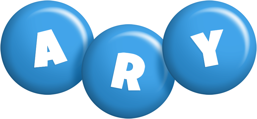 Ary candy-blue logo