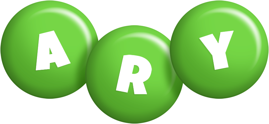 Ary candy-green logo