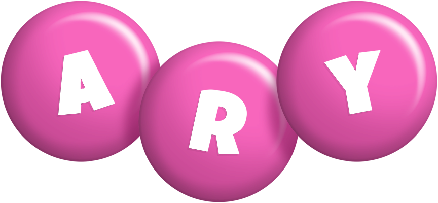 Ary candy-pink logo