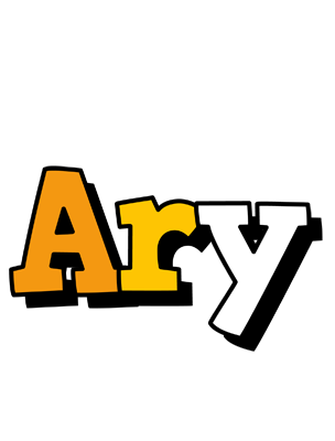 Ary cartoon logo
