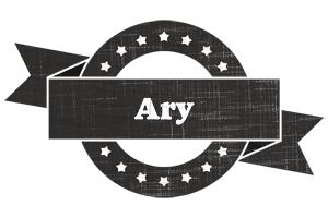 Ary grunge logo