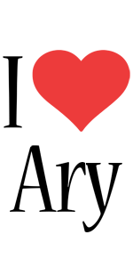 Ary i-love logo