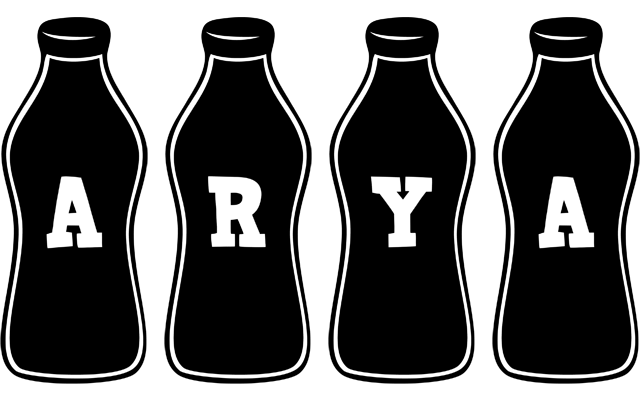 Arya bottle logo