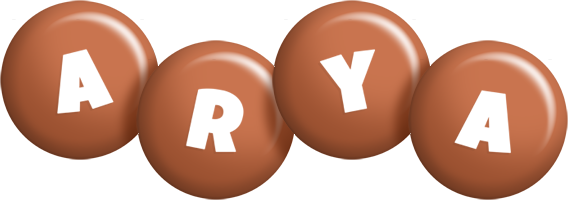 Arya candy-brown logo
