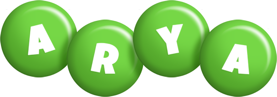 Arya candy-green logo