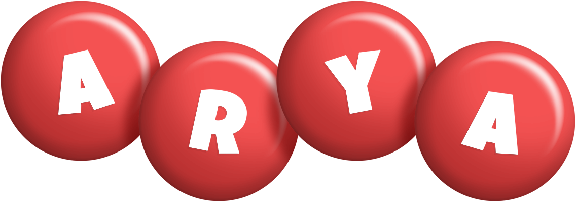 Arya candy-red logo
