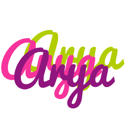 Arya flowers logo