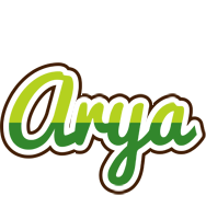 Arya golfing logo