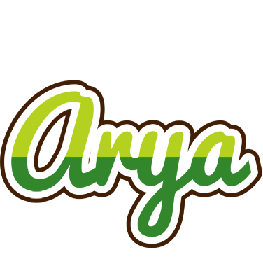Arya golfing logo