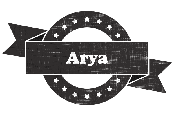 Arya grunge logo