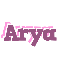 Arya relaxing logo