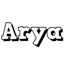 Arya snowing logo