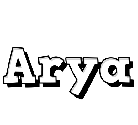 Arya snowing logo