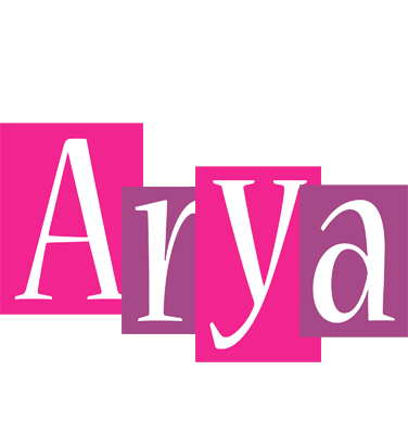 Arya whine logo