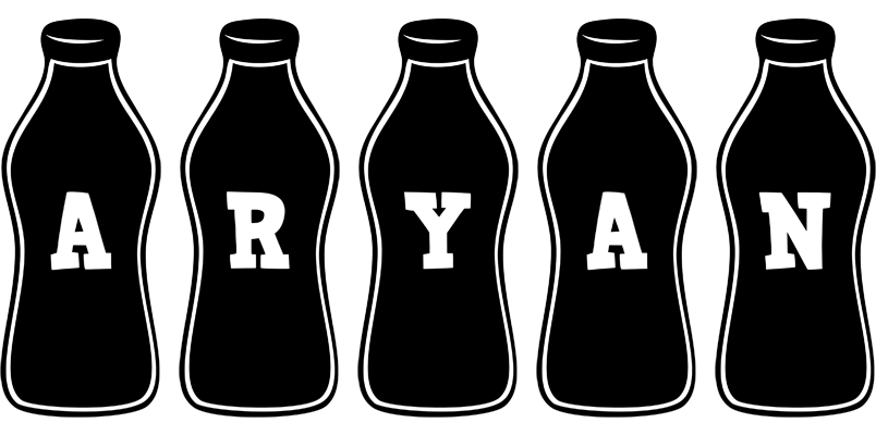 Aryan bottle logo