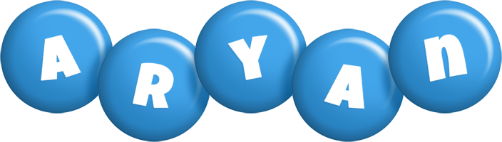Aryan candy-blue logo