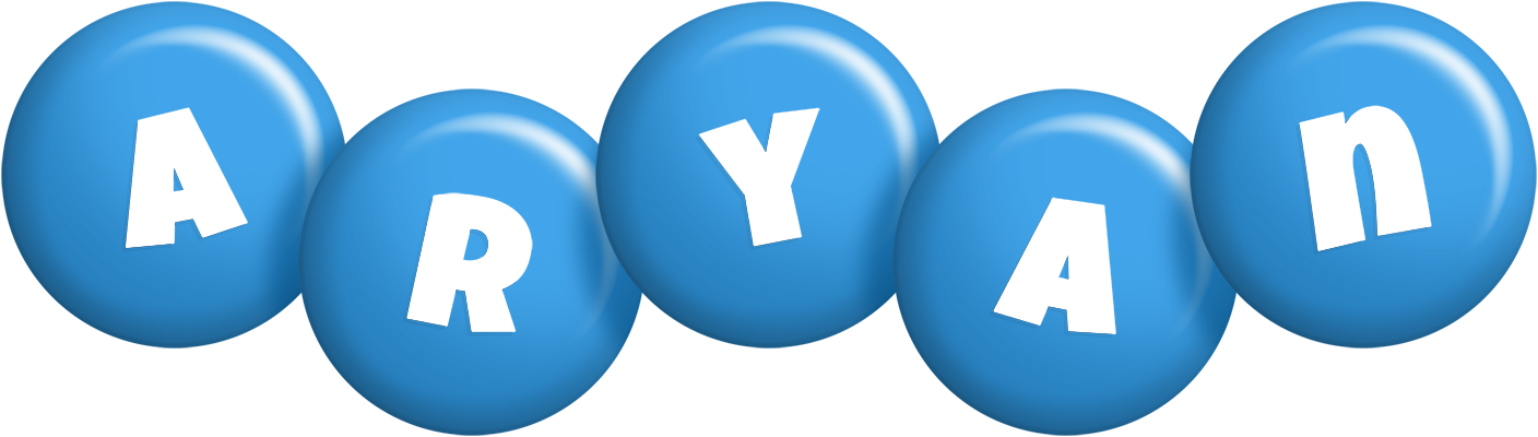 Aryan candy-blue logo