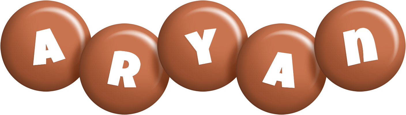 Aryan candy-brown logo