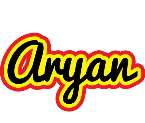 Aryan flaming logo