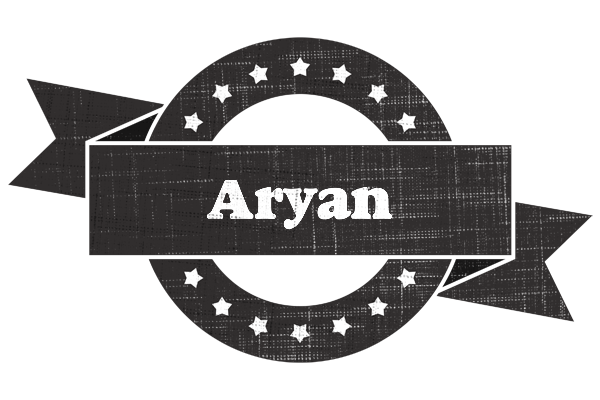 Aryan grunge logo