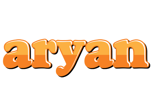 Aryan orange logo