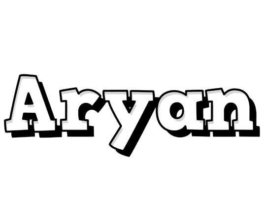Aryan snowing logo