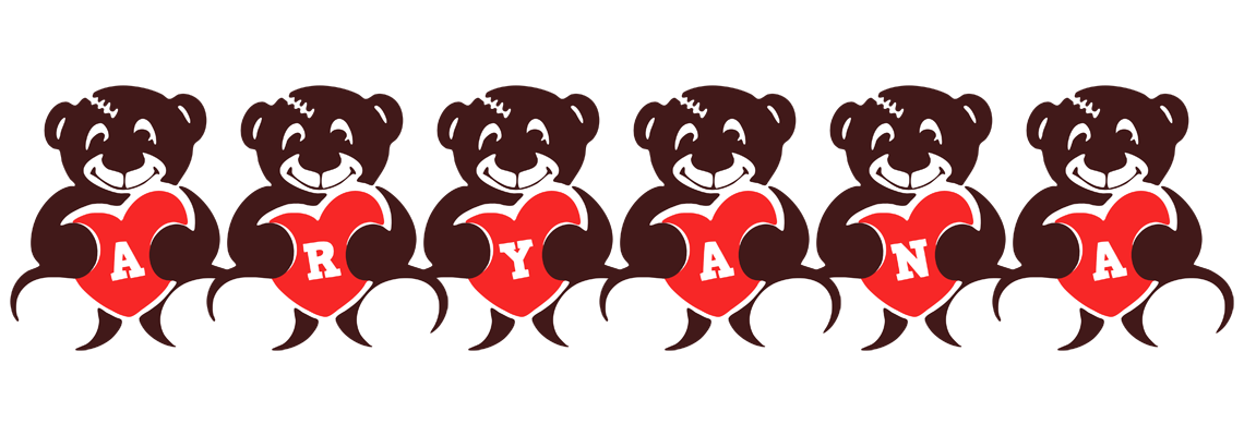 Aryana bear logo