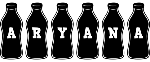 Aryana bottle logo