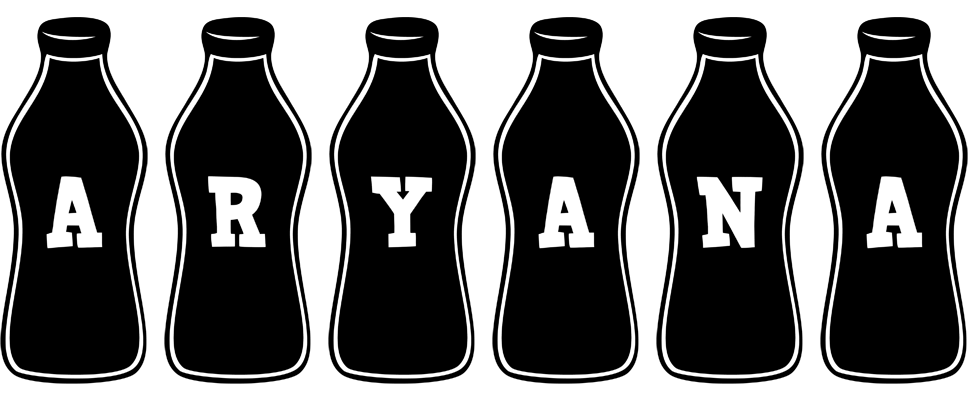 Aryana bottle logo