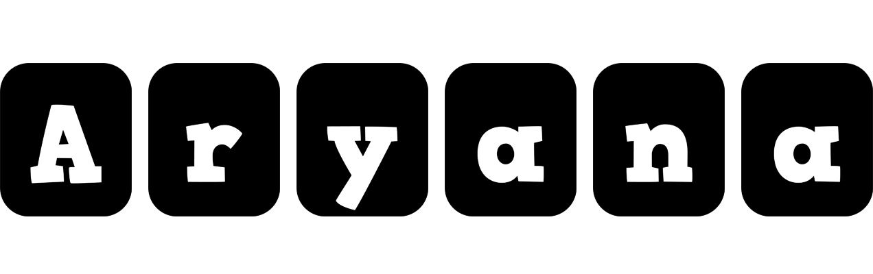 Aryana box logo