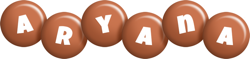 Aryana candy-brown logo