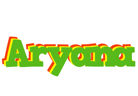 Aryana crocodile logo