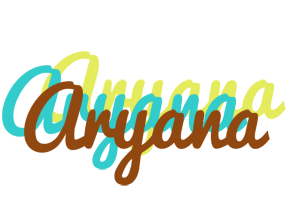 Aryana cupcake logo