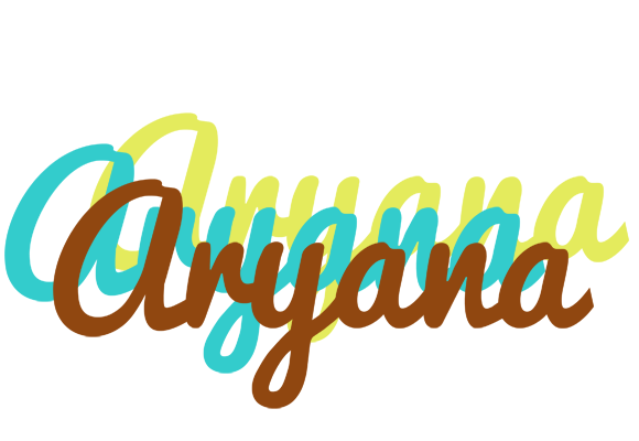 Aryana cupcake logo